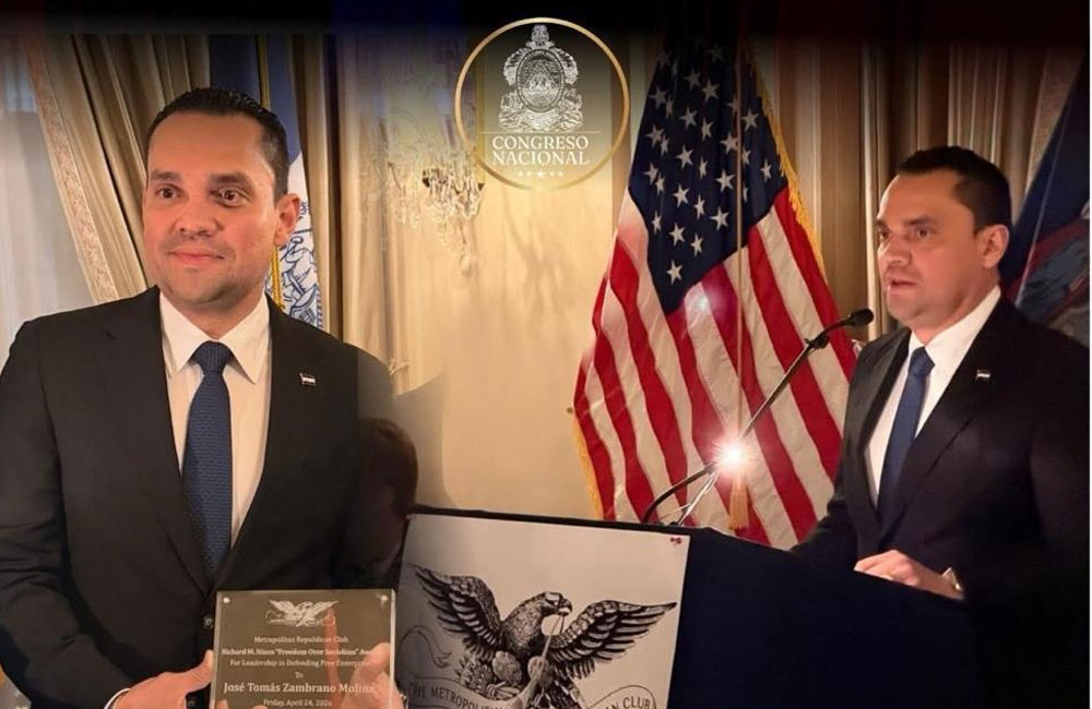 Presidente del CN galardonado en Nueva York por defensa de la democracia cn news ab29 6